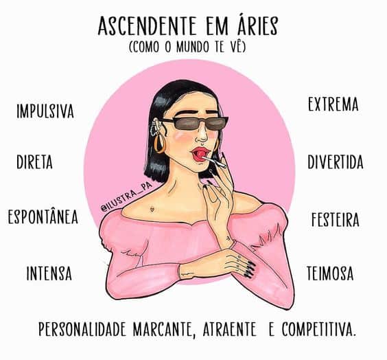 ascendente em áries