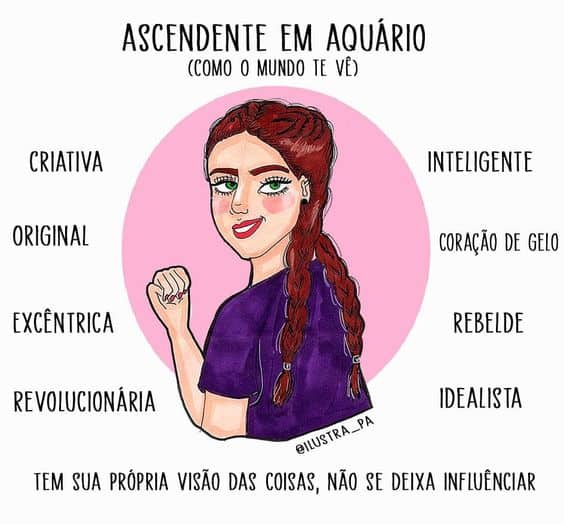 ascendente em aquário