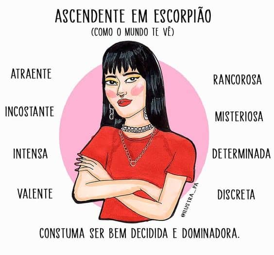ascendente em escorpião