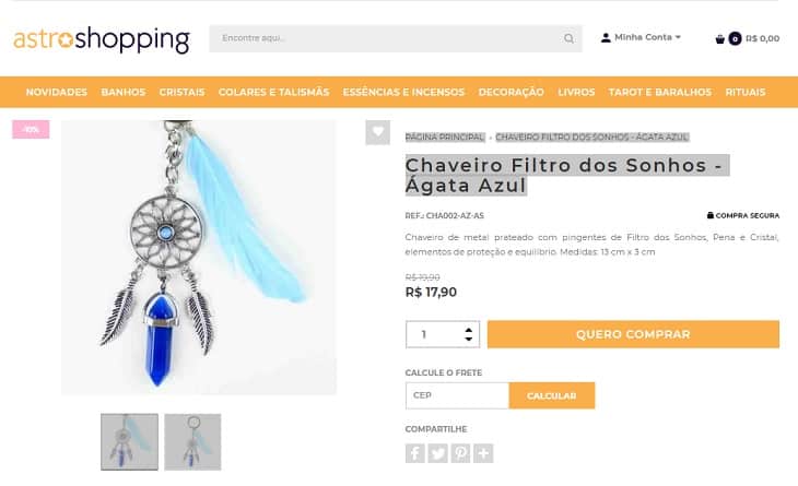 significado da ágata azul