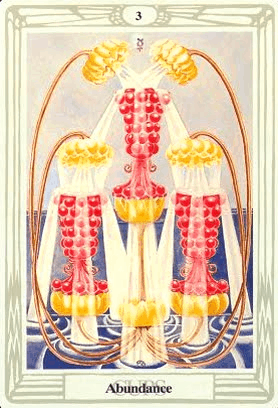 3 de copas - thoth tarot