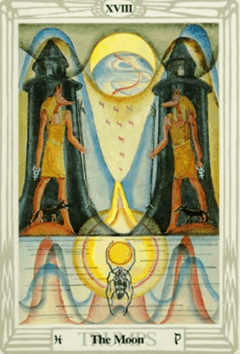a lua - thoth tarot